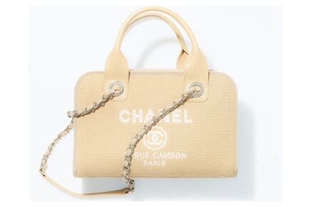 chanel deauville bowling bag 2022